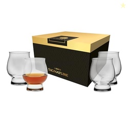 Libbey Signature Kentucky Bourbon Trail Whiskey Glasses Set of 4, Dish