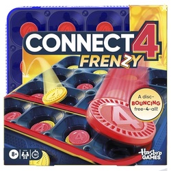 Connect 4 Frenzy Game | Bounce Discs 4 The Win | Family Party Games fo