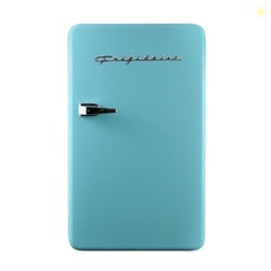 FRIGIDAIRE EFR372-BLUE 3.2 Cu Ft Blue Retro Compact Rounded Corner Pre