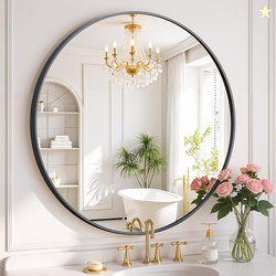Round Wall Mirror 20 Inch 