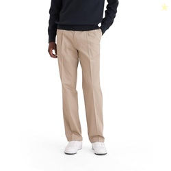 Dockers Men's Relaxed Fit Signature Khaki Lux Cotton Stretch Pants - P
