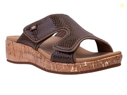 Spenco Women's Camille, Shitake, 10 Wide