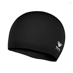 TYR Silicone Wrinkle-Free Youth Swim Cap for Kids, Young Athletes, and