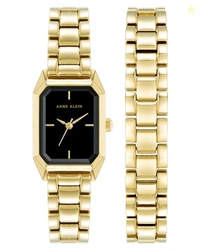 Anne Klein Women's Watch and Bracelet Set