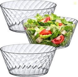 Ounce Plastic Serving Bowls (Set of 3)