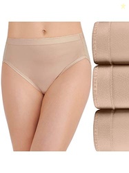 Vanity Fair womens Comfort Where It Counts No Ride Up Panties Briefs, 
