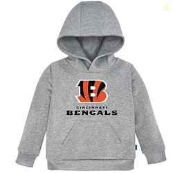 Gerber NFL Toddler Boys' Fleece Hoodie, Cincinnati Bengals, 4T Team Co