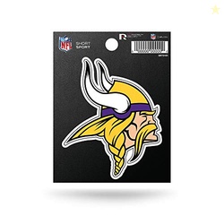 Rico Industries NFL Football Minnesota Vikings Short Sport Decal 3.75'