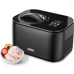 Iceman by Chefman Ice Cream Maker, No Pre-Freezing with Built-In Compr