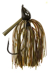 Strike King Denny Brauer Structure Jig, Green Pumpkin, Strike King Den