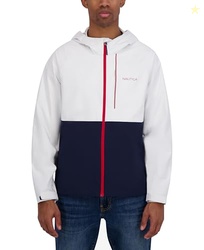 Nautica Men's Lightweight Sailing Jacket  Waterproof & Windproof, Brea