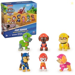 Paw Patrol: Rescue Wheels, 6-Pack Pup Squad Action Figure Gift Set, Un