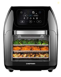 CHEFMAN Multifunctional Digital Air Fryer+ Rotisserie, Dehydrator, Con