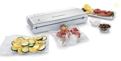 FoodSaver Compact Vacuum Sealer Machine with Airtight Bags and Roll - 