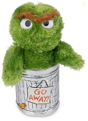 GUND Sesame Street Official Oscar The Grouch Muppet Plush, Premium Plu
