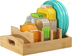 Lifewit Bamboo Lid Organizers