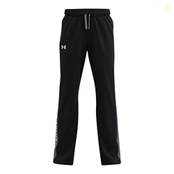 Under Armour Boys Brawler 2.0 Pants , Black (001)/White , Small