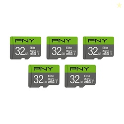 PNY 32GB Elite Class 10 U1 microSDHC Flash Memory Card - 100MB/s, Full