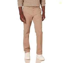 Amazon Essentials Men's Slim-Fit Casual Stretch Khaki, Dark Khaki, 29W