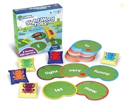 Learning Resources Sight Word Toss, Sight Word Phonics Games, Reading 