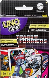 Mattel Games UNO Flip Transformers Card Game for Kids, Adults & Family