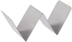 American Metalcraft HTSH1 Taco Holder, Stainless Steel, Half-Size, One