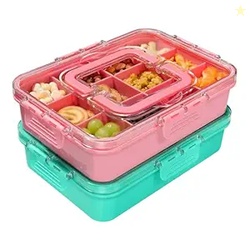 2 Pcs Snack Box Container for Kids