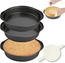 8 Round Cake Pan, 3PCS 