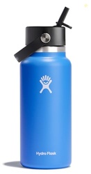 Hydro Flask Water Bottle - Insulated Stainless Steel - Wide Straw Lid,
