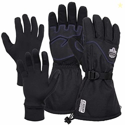 Ergodyne ProFlex 825WP Winter Work Gloves with Removeable Waterproof S