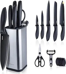 RAXCO Knife Set with Block,10-Piece 