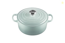 Le Creuset Enameled Cast Iron Signature Round Dutch Oven, 4.5 qt., Sea