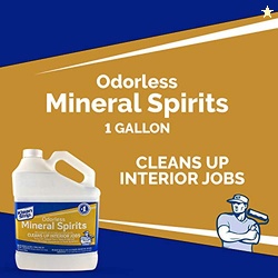 KLEAN-STRIP GKSP94214 Odorless Mineral Spirits, 1-Gallon