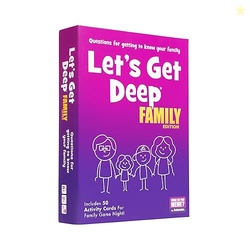 Let's Get Deep Family Edition by Relatable - Family Conversation Cards