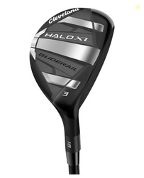 Cleveland Golf Launcher Halo XL Hybrid, Graphite, Regular, 24 Degrees,