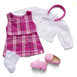 American Girl, Truly Me 18-inch Doll Outfit, Pink & Preppy Outfit, for