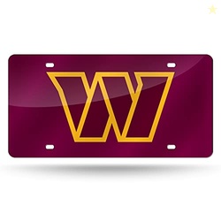 Rico Industries NFL Washington Commanders 12" x 6" Laser Cut Tag For C