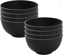 Unbreakable Soup/Wheat Straw Cereal Bowls -Set of 8