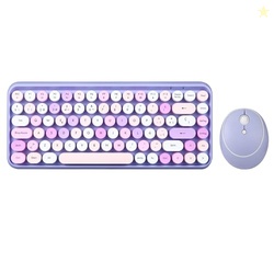 Perixx PERIDUO-713PP ES Set de ratn y Mini teclado inalmbrico 2.4 GHz,