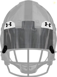 Under Armour Standard Football Helmet Visor, Grey