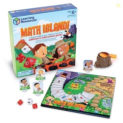 Learning Resources Math Island Addition & Subtraction Game - Math Mani