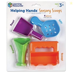 Learning Resources Helping Hands Sensory Scoops - Fidget Sand Toys, Wa