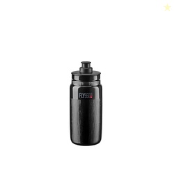 ELITE Fly Tex Cycling Water Bottle 550ml  Black  Ultra-Lightweight, BP
