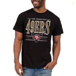 San Francisco 49Ers NFL Established Retro - Adult Short Sleeve Fan T-S