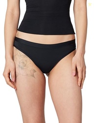 DKNY Women's Litewear Active Comfort Thong Underwear - Black, Medium