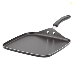 Farberware Cookstart DiamondMax Nonstick Square Grill Pan/Griddle, Dis