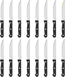 BEWOS Steak Knives Set of 16