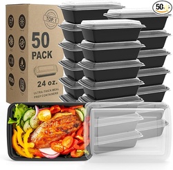 WGCC Meal Prep Containers, 50 Pack