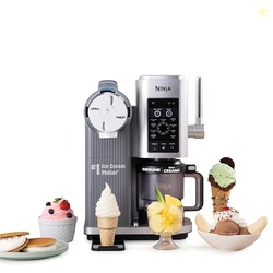 Ninja CREAMi Scoop & Swirl Ice Cream Maker, Soft Serve Desserts, Sorbe