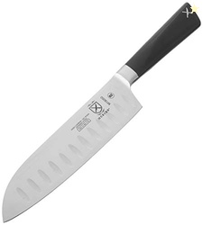 Mercer Culinary Zm Forged Santoku Knife, 7 Inch,Black